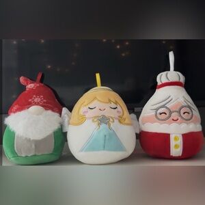SQUISH MELLOW CHRISTMAS SET OF 3